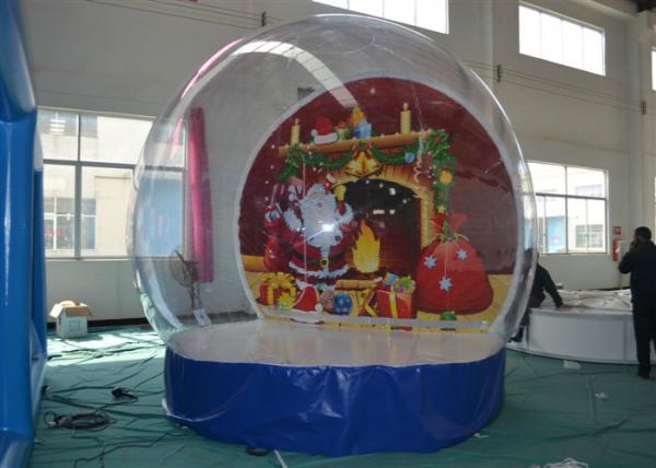 Advertising Christmas Yard Inflatables Ball , Inflatable Outdoor Christmas