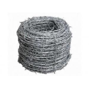 China 1.8mm Diameter Military Barbed Fencing Wire Rust Resistant supplier