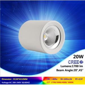 high quality ceiling lamp 10W to 45W 2700-6500K CREE COB led downlight super bright light