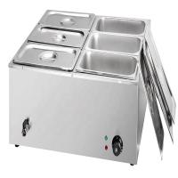 China 1500W Electric Food Warmer Bain Marie with 6 Tanks and Packaging Size 730*630*280mm on sale
