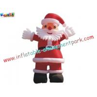 China Cute santa Snowman Inflatable Christmas outside yard Decorations 2 to 8 Meter high on sale