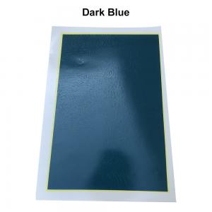 Dark Blue Laser Marking Paper Heat Resistant Laser Engraving Paper 10PCS