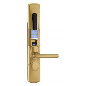 China Residential Fingerprint Door Locks Access Control With Mechanical Key supplier