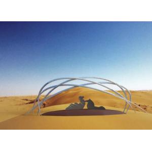 Desert Metal Camel Statue Decorative Stainless Steel Outdoor Art
