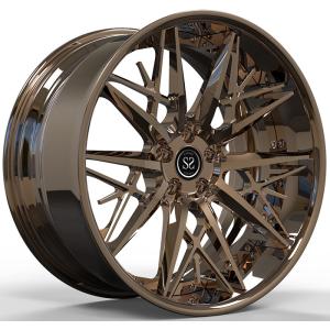 China Audi RS6 C8 con cerámica 23x11 Marcas de ajuste personalizadas Bronce brillante wholesale