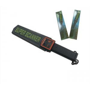 China HH002 Portable Body Metal Detector Scanner 9V Battery Lightening supplier