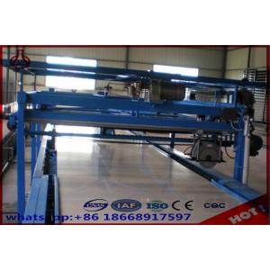 China Straw Particle Board Production Line / Laminating Making Machine Free Standing Type supplier