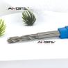 China 2 フルート冷却剤 アルミ製 高速CNCカービッドドリルビット 内部冷却剤チャネル 精密穴を作るツール wholesale