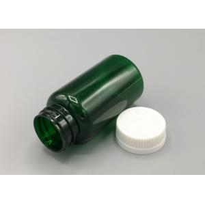 China Green 150ml PET Medicine Bottles Stick Label For Health Care Products Packaging supplier