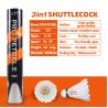 China Economical Custom First Class Goose Flex Feather Shuttles Badminton wholesale