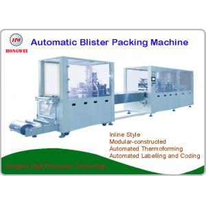 Toothbrush Automatic Blister Packing Machine New Condition Servo Motor Driven