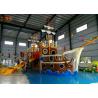 China Indoor Water Park Pool Water Slide Colorful Pirate Ship Heat Resistant Material wholesale
