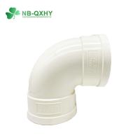 China Complete Size UPVC/PVC Plastic GB DIN Standard Pipe Fittings for Water Drain Material on sale