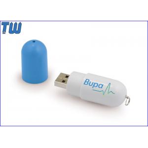 China Customized 4GB Pen Drive Flash Capsule Medicine Company Promotion Gifts supplier