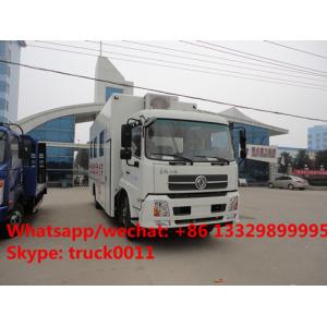 factory sale best price dongfeng tianjin mobile blood truck, China brand  blood donor bus for mobile blood donation