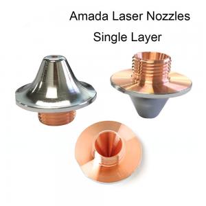 China Amada Nozzle Laser Cutting Parts Single Layer Chroming Accessories For CNC Laser Cutter supplier