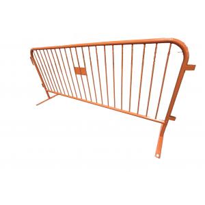 Temporary Perimeter Fencing\Blue Portable Crowd Control Barriers Fence With Flat Feet