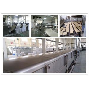China Stainless Steel Big Capacity Fried Instant Noodle Machine CE And ISO Passed supplier
