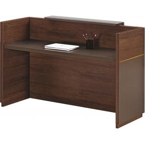 BAILI 1.6M Office Reception Desks Melamine Wooden Reception Desk