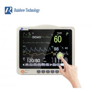 12.1 Inch Lcd Screen 6 Parameters Patient Monitor With Mobile Optional Touch Screen