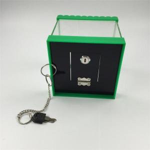 China wholesale lockable acrylic donation money box manufacturer supplier