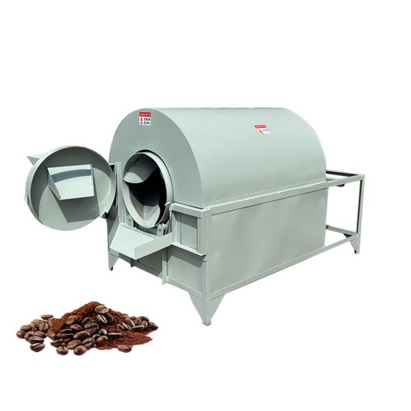 Coffee Bean small rotary drum dryer Large capacity  Customized Voltage