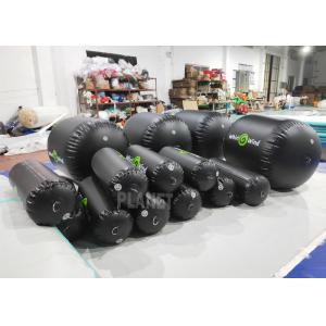 China Black Custom Logo Airtight Inflatable Floating Boat PVC Marine Fenders supplier