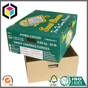 China Flexo Full Color Print Corrugated Cardboard Fruit Banana Packaging Box supplier