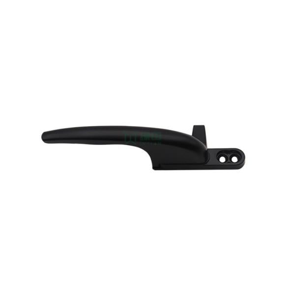 Black door and window handles Aluminum alloy casement window handles with complete accessories