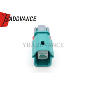 China Blue Female 2 Way 2-1-376 Automotive Electrical Connector Plug supplier