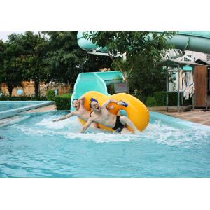 Fiberglass Speed Slide , Water Park Raft Slide , Custom Water Slides Equipment