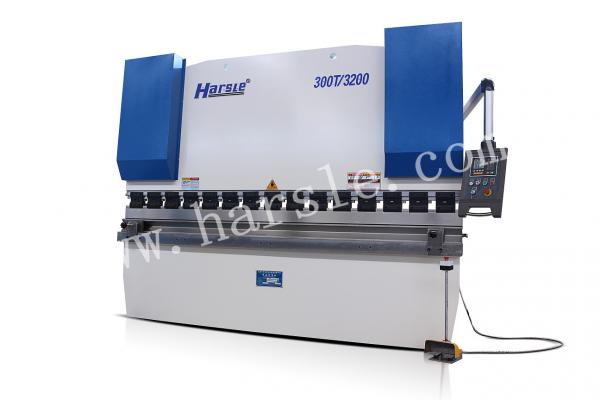 WC67K 300T3200 hydraulic sheet metal bending machine NC press brake