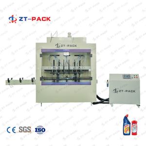 China High Tech Automatic Toilet Cleaning Acid Liquid Viscous Filling Machine supplier