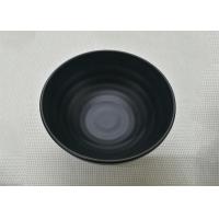 China Diameter 16cm Weight 271g Black Color Noodels Bowl Imitation Porcelain Bowl on sale