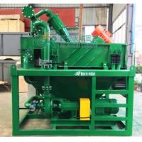 China Compact Size Drilling Mud Equipment Drilling Mud Disposal Green Color on sale