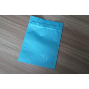 Mylar Foil Zip Lock Bag Small Plain Seed / Spice / Powder / Flour Packaging Pouch