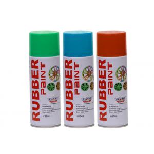 Removable Car Rim Rubber Spray Paint Fluorescent Liquid Coating Abrasion Resistance