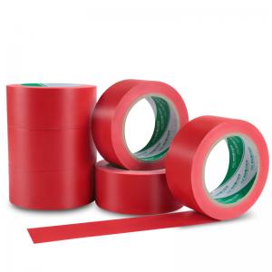 China Abrasive Warehouse PVC Marking Tape 25mm Caution Ground Hazard Signage supplier