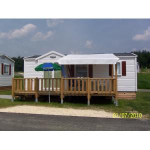 China Prefab Mobile Homes Prefabricated House White Modular Small Vacation House supplier