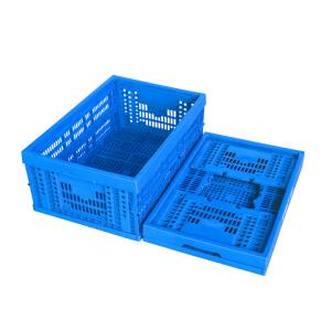 China Plastic Collapsible Plastic Containers For Vegetable Fruit Crates Standard Size supplier