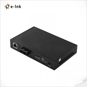 China HDMI V1.3 10 100M Ethernet Over Fiber Extender 1 Ch HDMI Video supplier