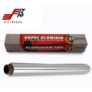 China 21m Length Household Aluminum Foil Roll Home Packing Jobs supplier