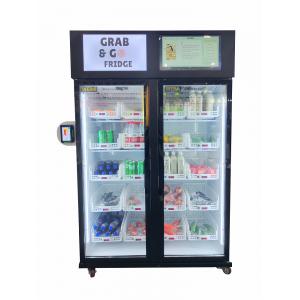 Máquina de venda automática esperta dos refrigeradores varejos para a garrafa de vidro do vinho