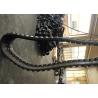 Y400 X 107 X 45k Custom Rubber Tracks Black Color With Strong Resistance