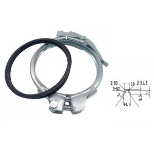 China Galvanized Welding Pipe Clamp Standard Size For Industrial supplier