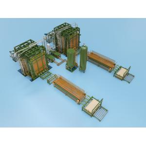 Fully Automatic Plywood Production Line 8000KN 15-65 Layers
