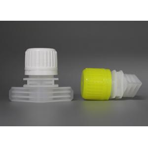 China PE Plastic Spout Caps Caliber 16 Millimeter For Beverage Doypack / Baby Food Pouch Caps supplier