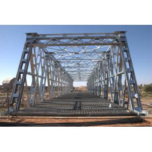 Prefabricated Simple Structure Temporary Steel Truss Bridge light weight