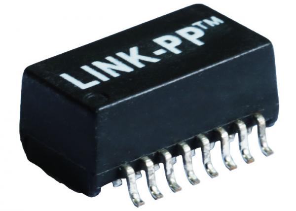 Transformateur simple toroïdal de LAN de port avec le PoE, 16 bornes TG110