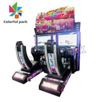 China Double HD Tour Racing Arcade Cabinet , Outrun Arcade Machine Multiple Modes on sale